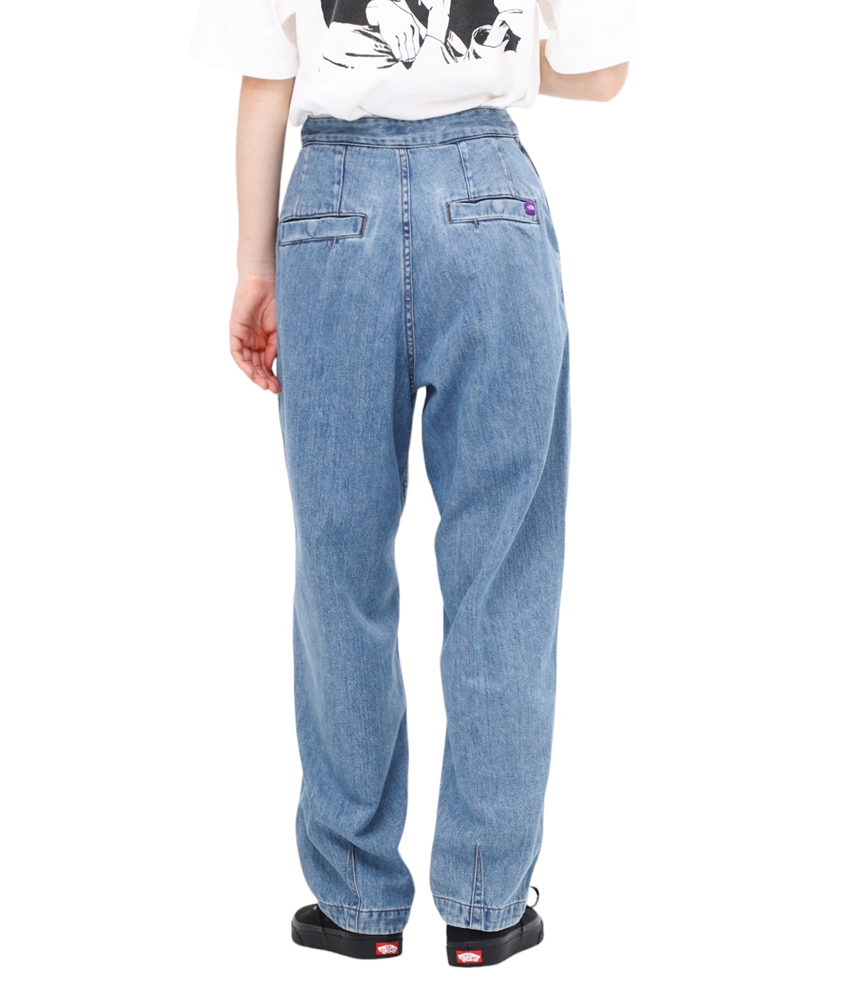 ノースフェイス　パープルレーベル　N24FC080 デニムパンツ レディース】Denim Wide Tapered Field Pants | THE NORTH FACE