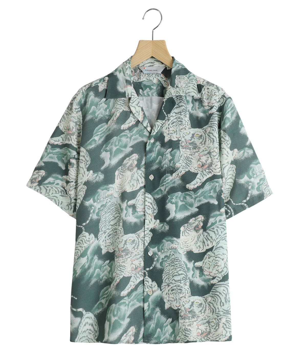 NIPOALOH　ONLY ARK（別注 RAYON ALOHA SHIRT NIPOALOH ONLY ARK（別注 RAYON ALOHA SHIRT - メルカリ