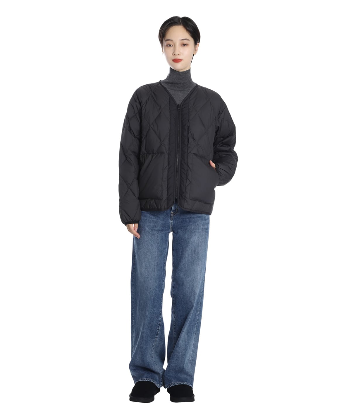 PERTEX QUANTUM PLAS Field Down Cardigan | THE NORTH FACE