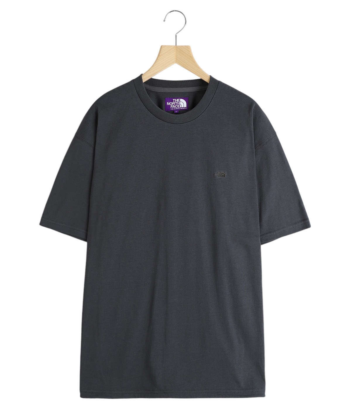 THE NORTH FACE◆Tシャツ/L/ポリエステル/BLK/無地// THE NORTH FACE 海外限定モデル ノースフェイス Tシャツ 半袖
