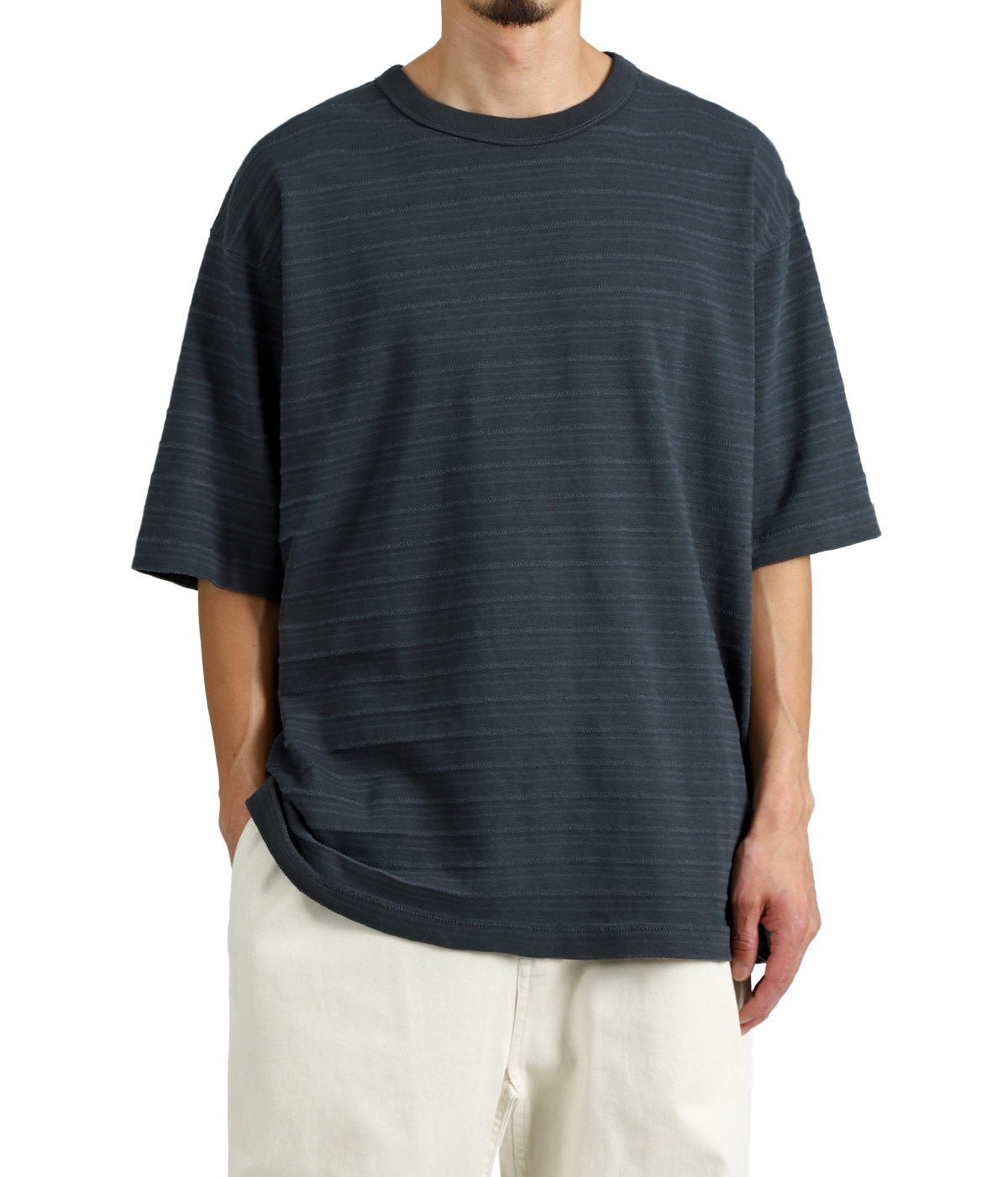 Garment Dyed Jacquard Field Tee | THE NORTH FACE PURPLE LABEL(ザ 