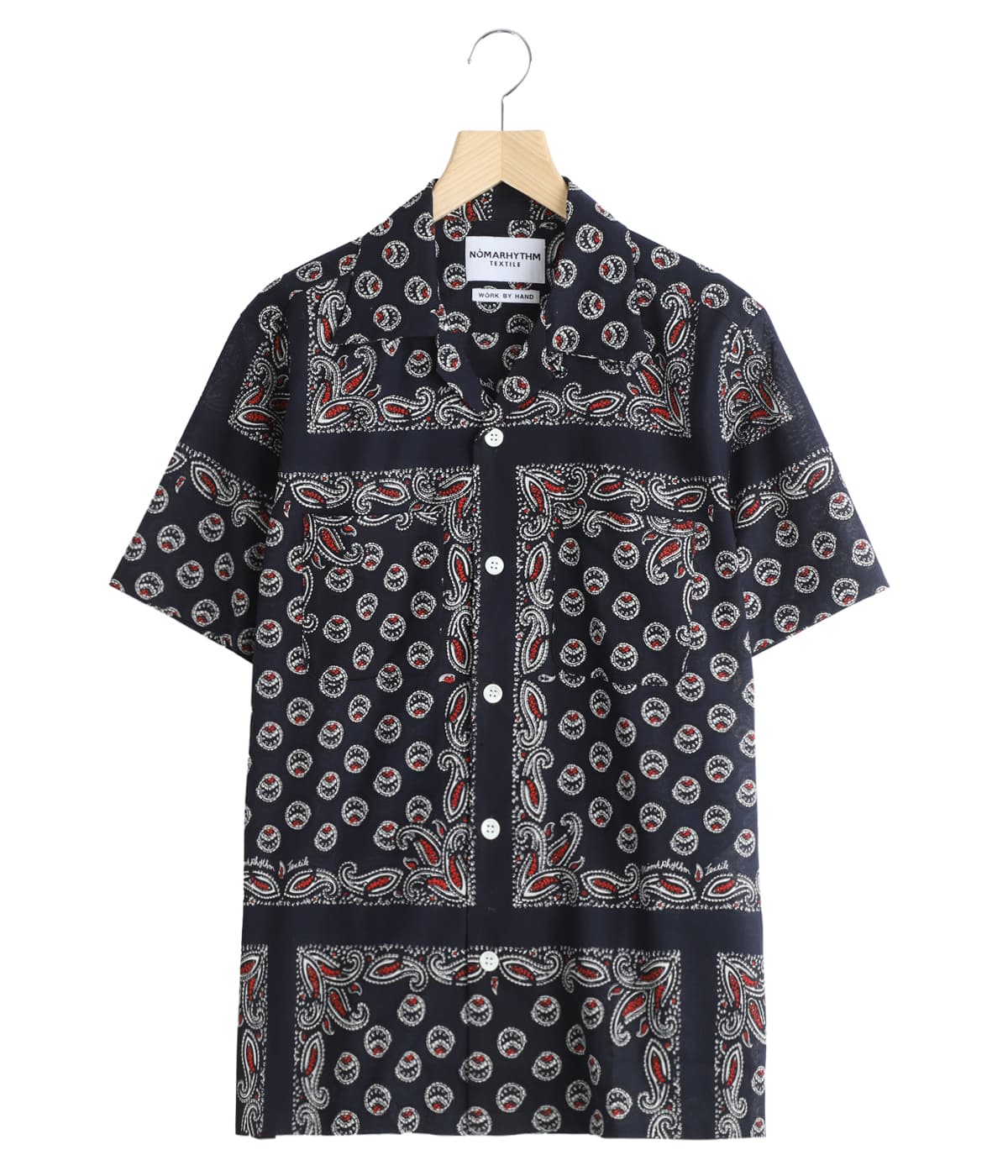 Paisley Summer Shirt | NOMARHYTHM TEXTILE(ノーマリズム