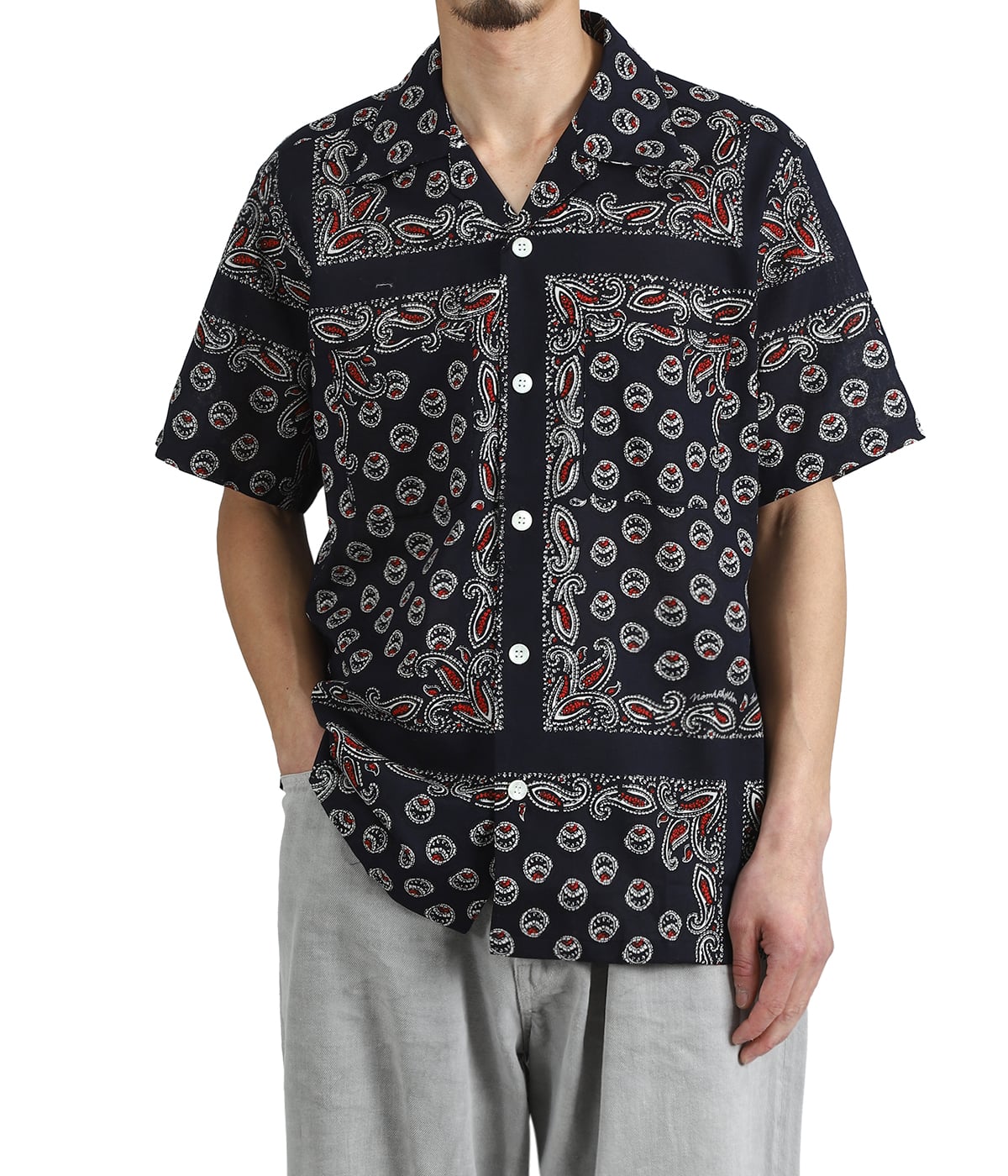 Paisley Summer Shirt | NOMARHYTHM TEXTILE(ノーマリズム