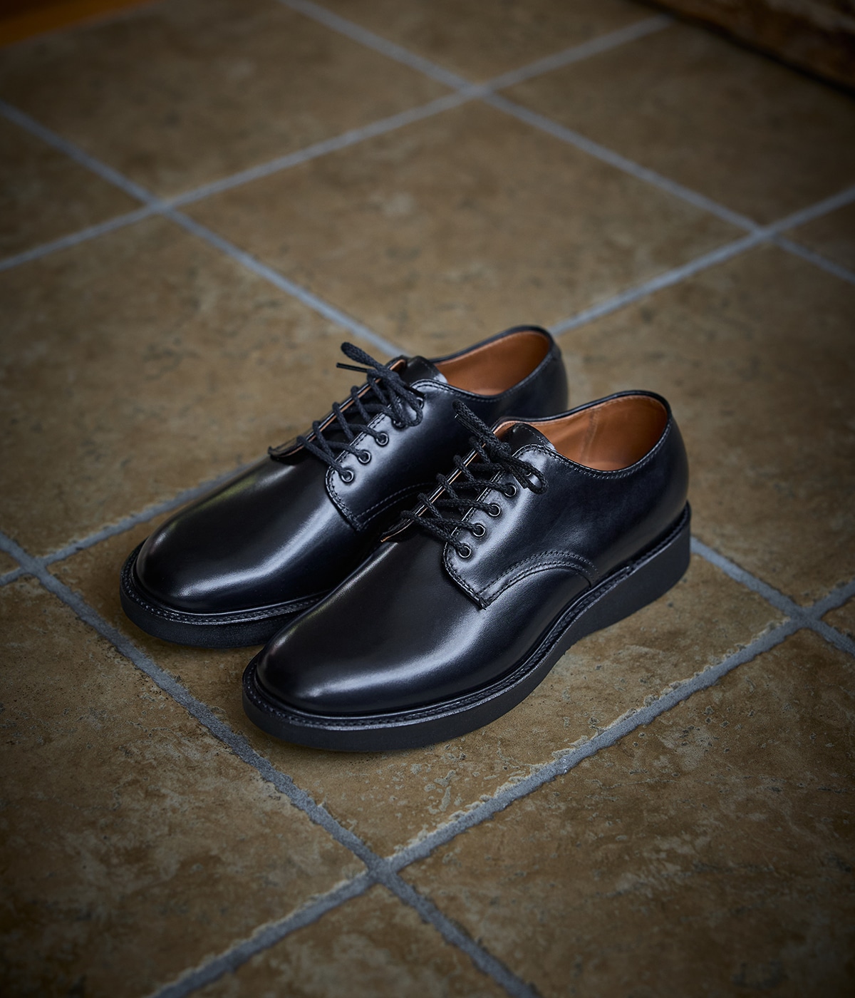 別注5-EYE PLAIN TOE OX. (カーフ・ミリタリーラスト・スーパー