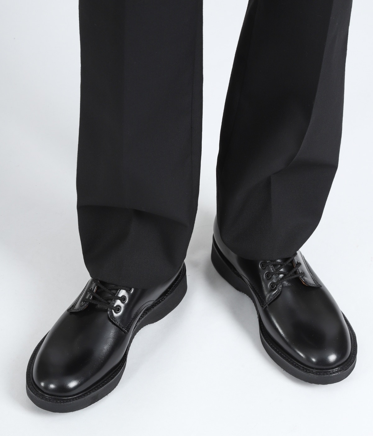別注5-EYE PLAIN TOE OX. (カーフ・ミリタリーラスト・スーパー