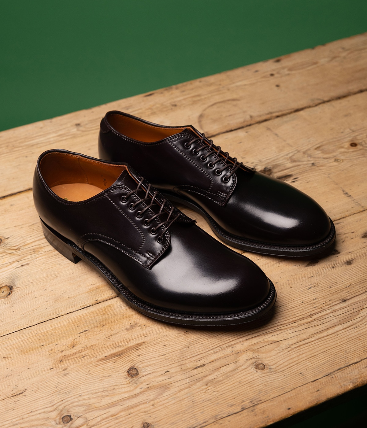 Alden 靴型 Sサイズ 別注 6-EYE P-TOE OX.(コードヴァン・モディファイドラスト