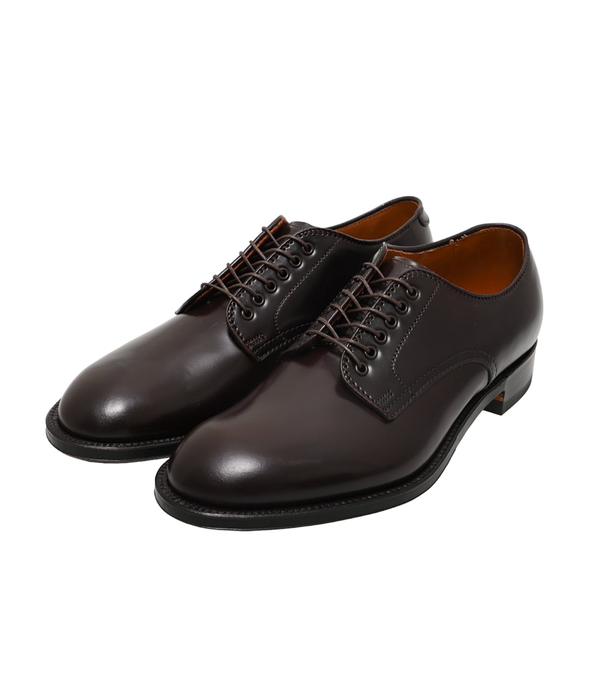 【美品】Alden × UNITEDARROWSブラックパテントモデファイド7h ALDEN Alden オールデン US8D 26cm チャッカブーツ 1340 UA別注