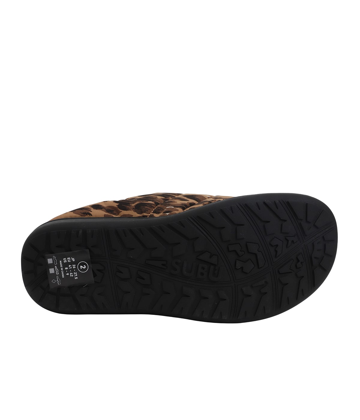 NANGA×SUBU / LEOPARD AURORA WINTER SANDAL | WACKO MARIA(ワコマリア