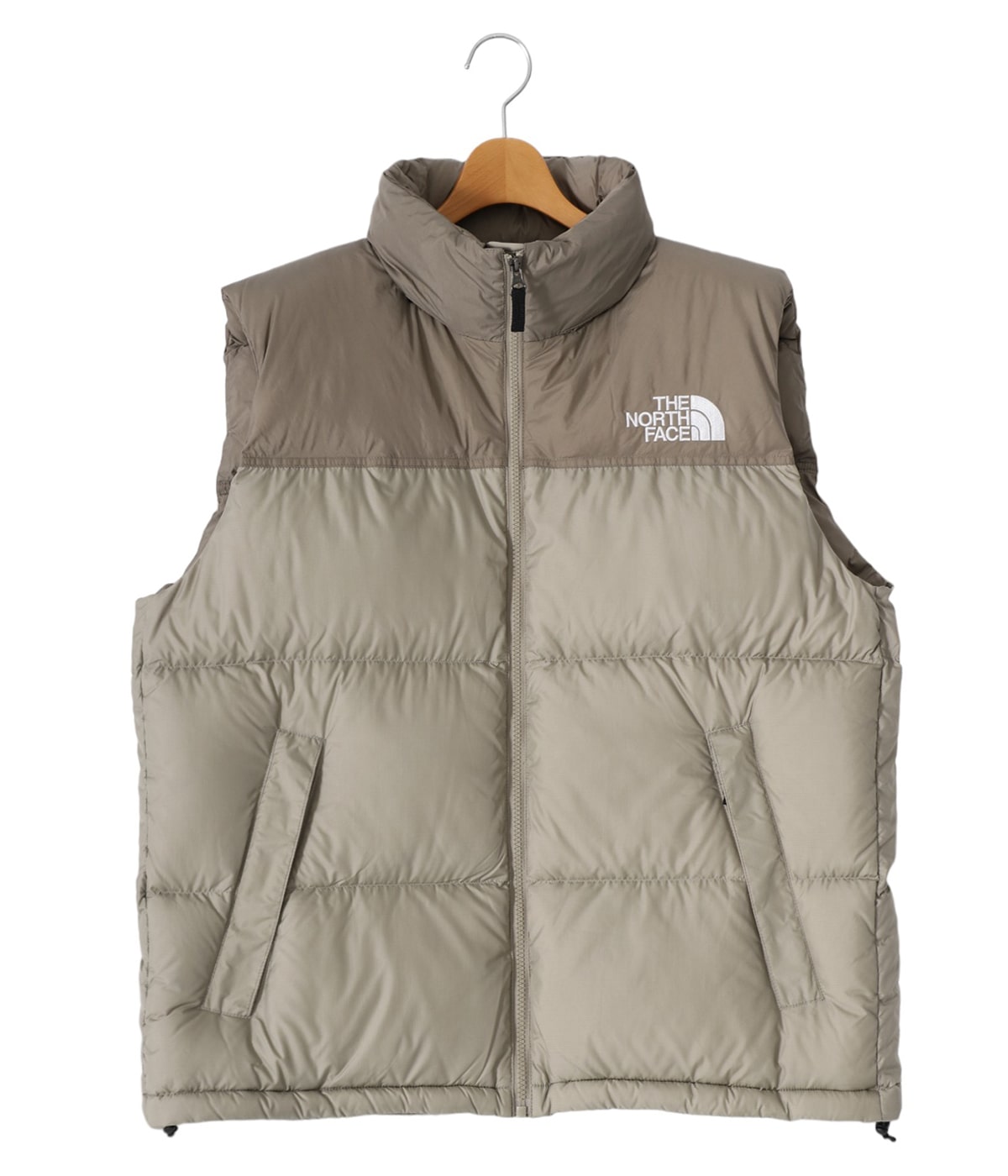 値下げしました。THE NORTH FACE ダウンベスト グレー Nuptse Vest | THE NORTH FACE(ザ・ノース・フェイス