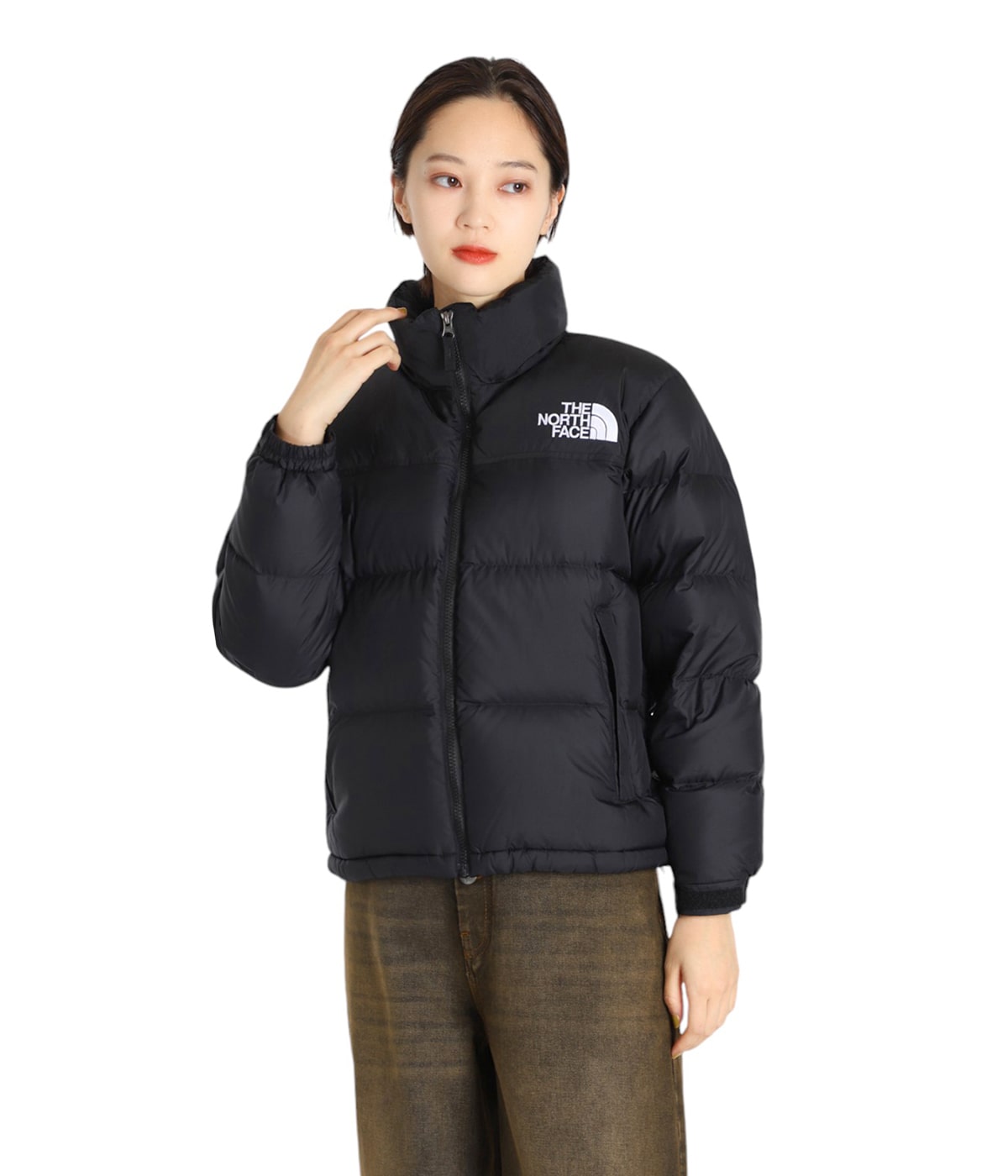 THE NORTH FACE Short Nuptse Jacket レディース The North Face Womens Nuptse Short Puffer Jacket / White