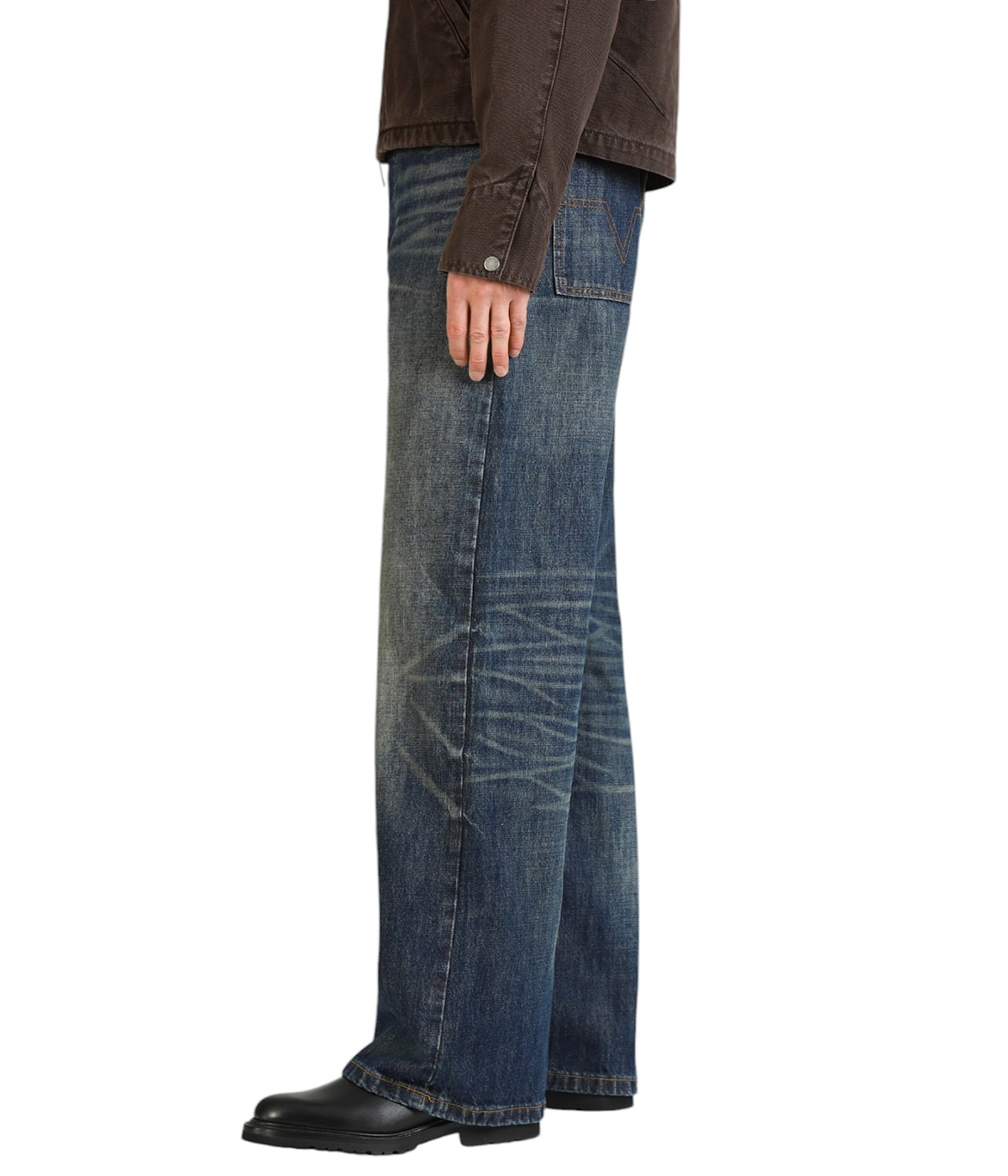 Dark-Wash Japanese Baggy Denim | NO MAINTENANCE(ノー