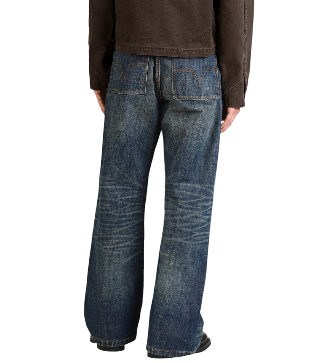 パンツ NO MAINTENANCE DARK-WASH BAGGY DENIM NO MAINTENANCE - 【再販売通知受付可能】Dark Wash Japanese