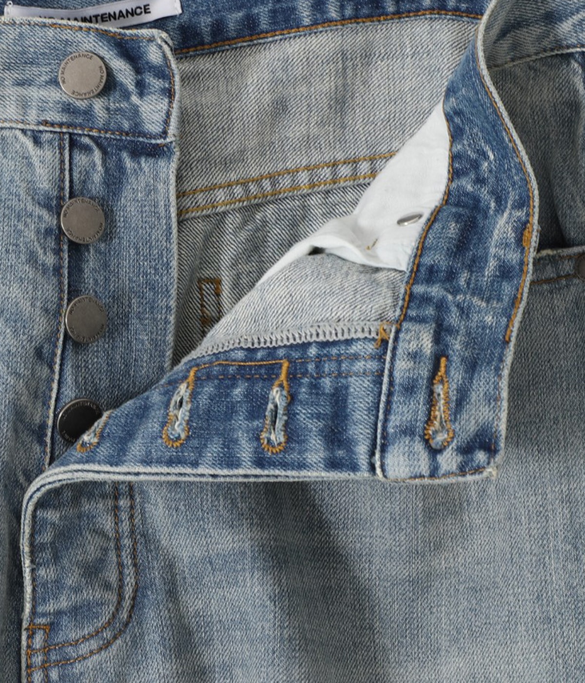 Light-Wash Japanese Baggy Denim | NO MAINTENANCE(ノー