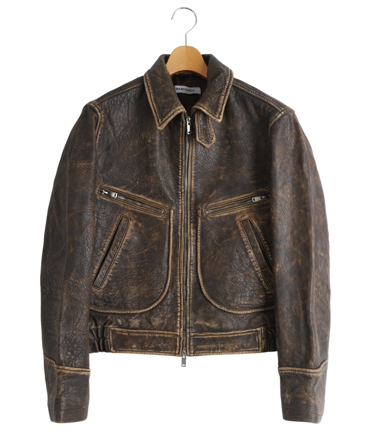 AERO LEATHER JACKET | NO MAINTENANCE(ノーメンテナンス) / アウター