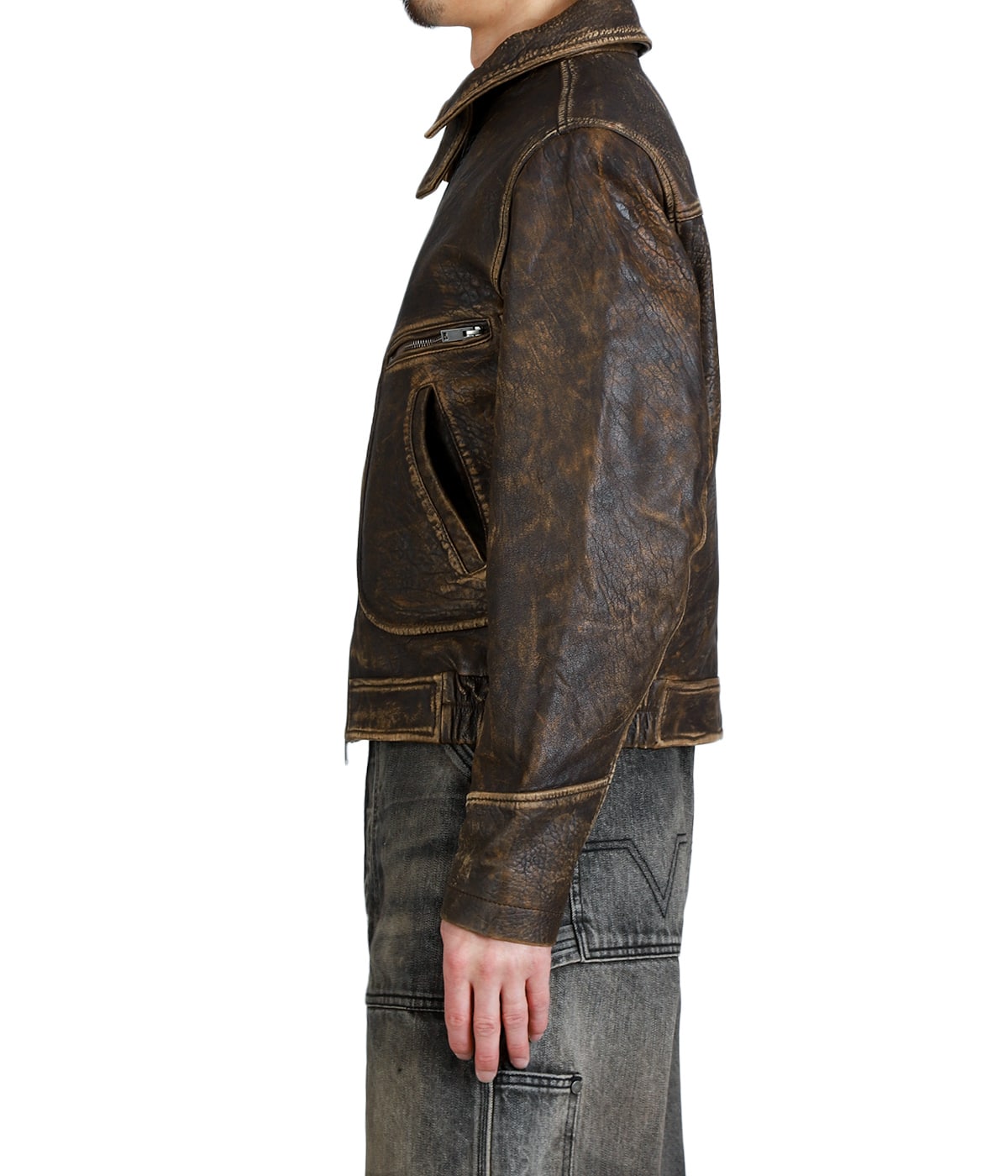 AERO LEATHER JACKET | NO MAINTENANCE(ノーメンテナンス) / アウター