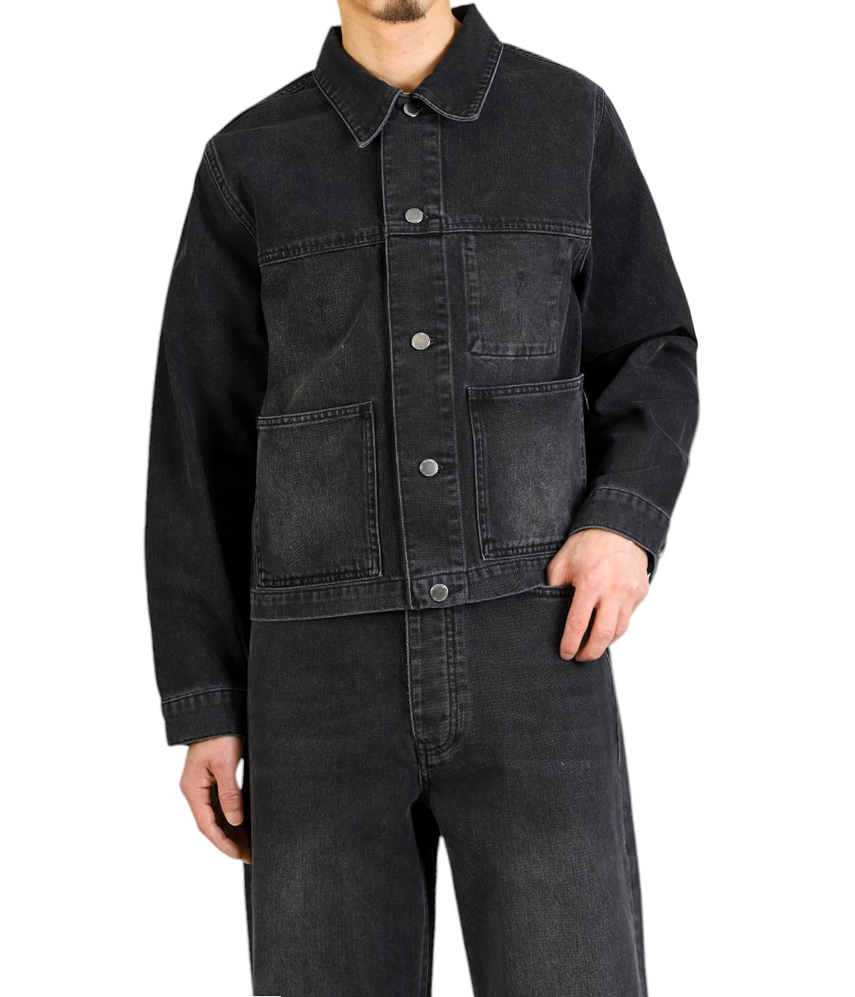 Washed Black Torai Jacket | NO MAINTENANCE(ノーメンテナンス