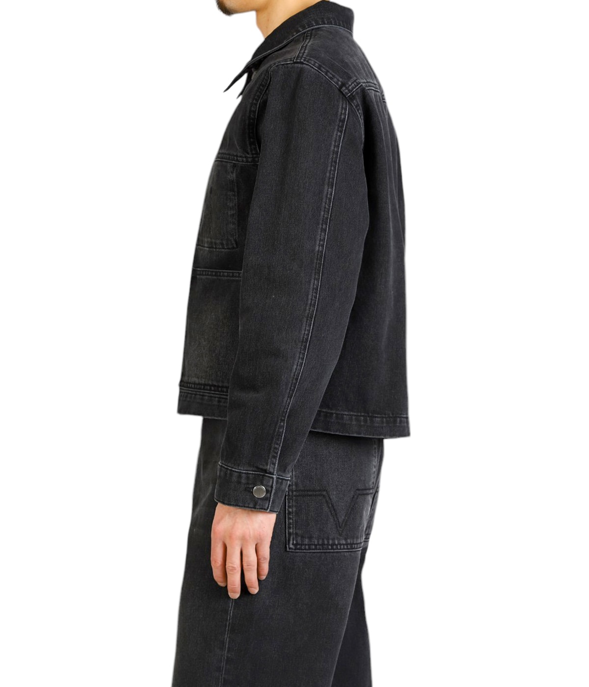 アバラノニマ　ABASLANONYMAT ！デニム　ジャケット コート　フリー 綿100％オーバーサイズデニムジャケット ［Soiunique］ 通販