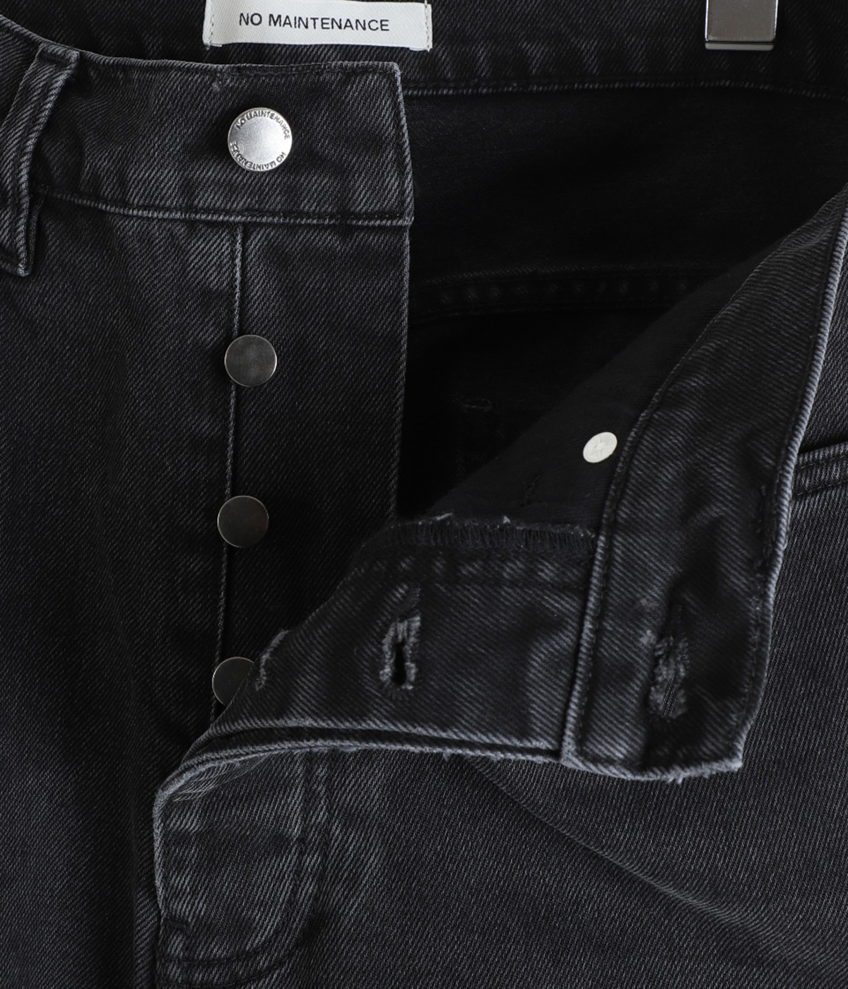 Washed Baggy Denim | NO MAINTENANCE(ノーメンテナンス