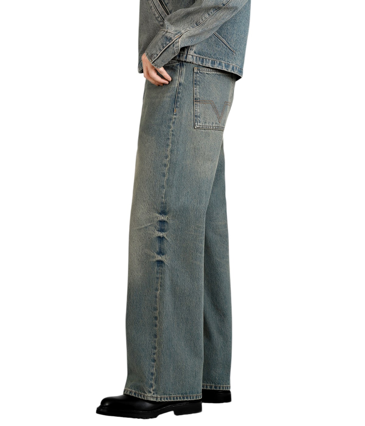 Sand-Wash Baggy Denim | NO MAINTENANCE(ノーメンテナンス