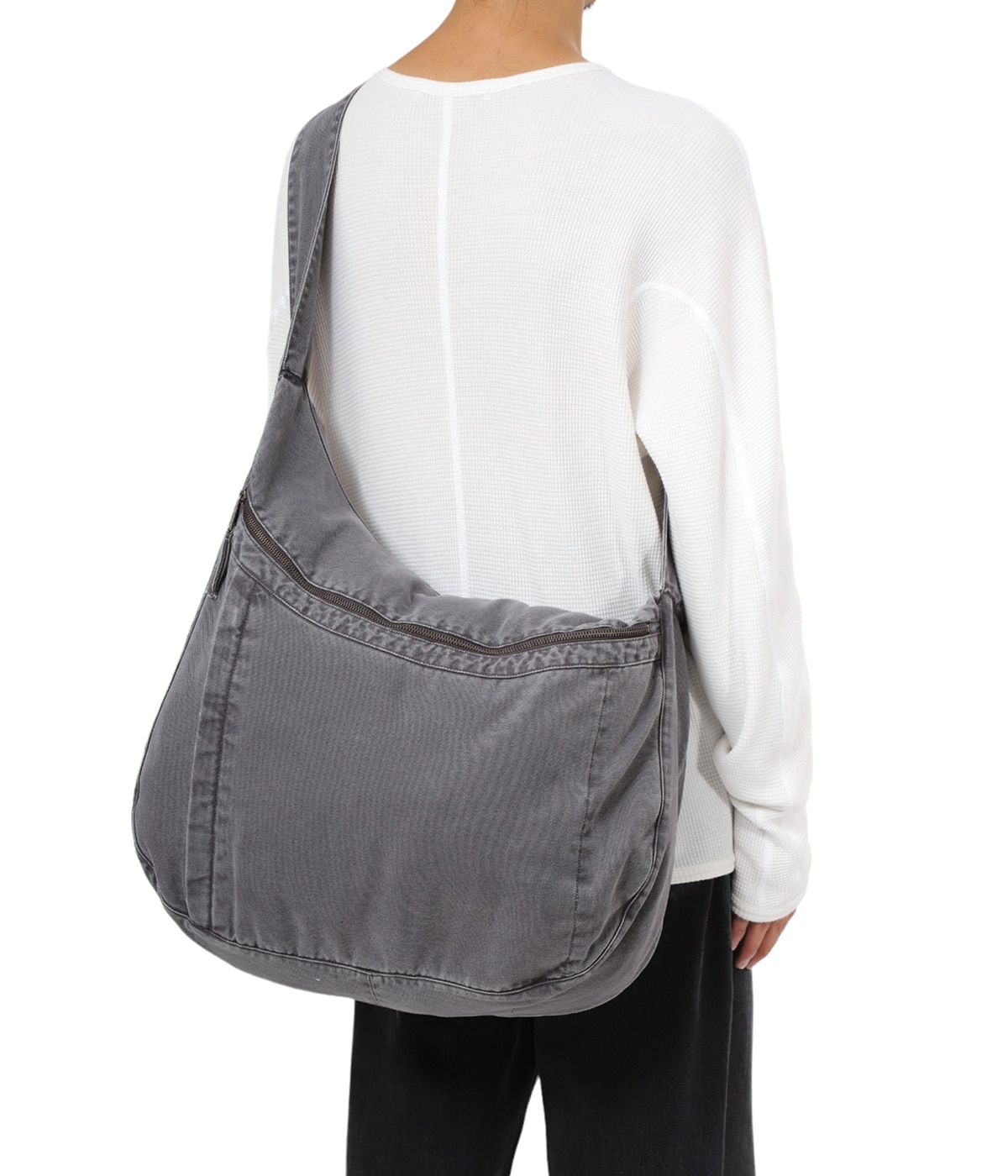 ショルダーバッグ・ポシェット WASTED CARGO BAG CHARCOAL Charcoal Cross Body Bag | NO MAINTENANCE(ノーメンテナンス