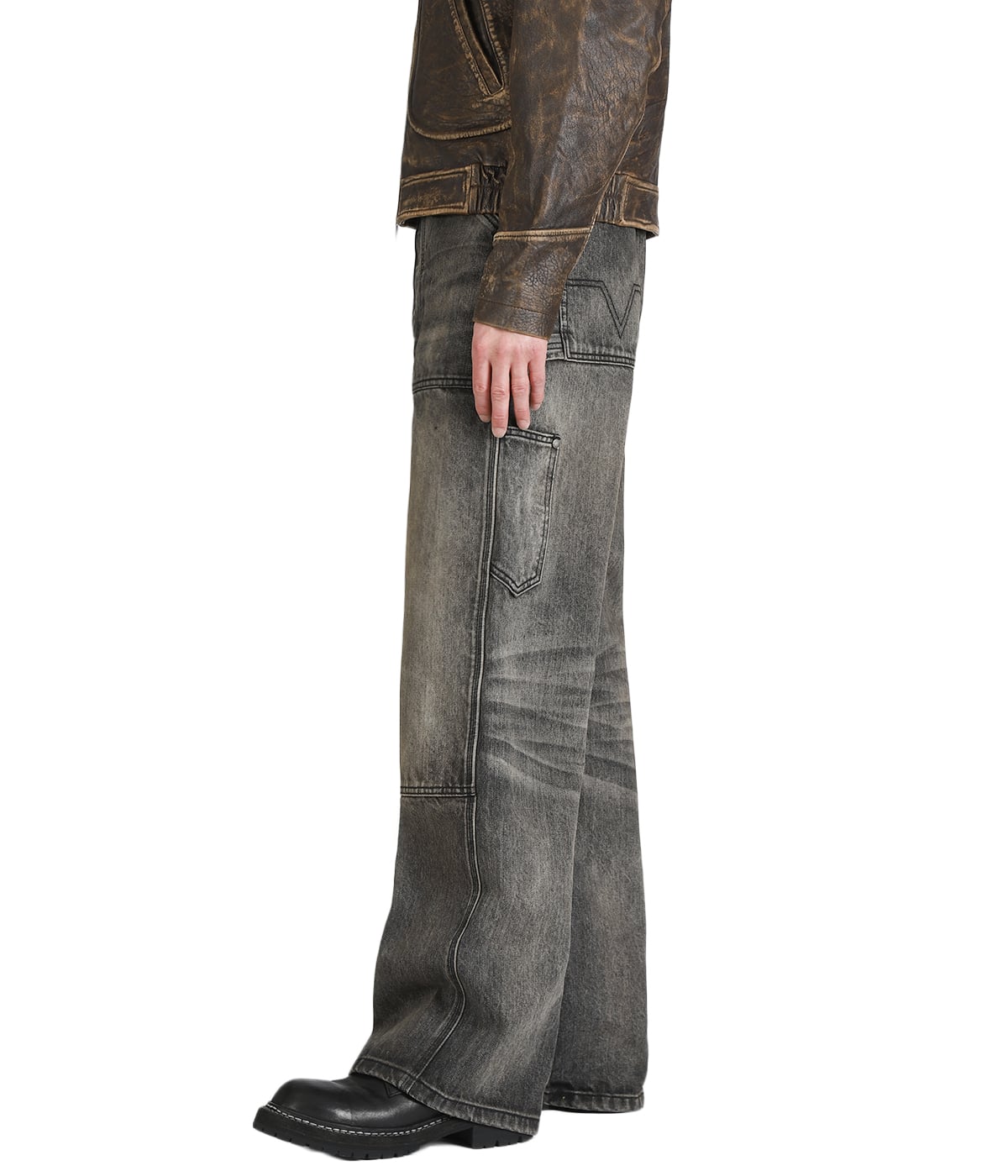 JAPANESE DENIM DOUBLE KNEE | NO MAINTENANCE(ノーメンテナンス