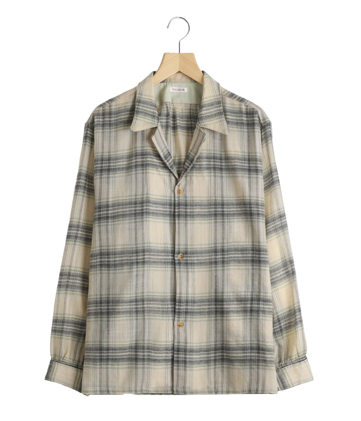 THOM / トム (オープンカラージャケットシャツ) | NICENESS(ナイスネス