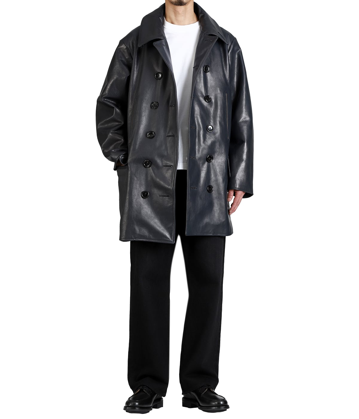 L.MCLAGAN / L.マクラガン ( ブラウンコアカウレザー 13ボタン