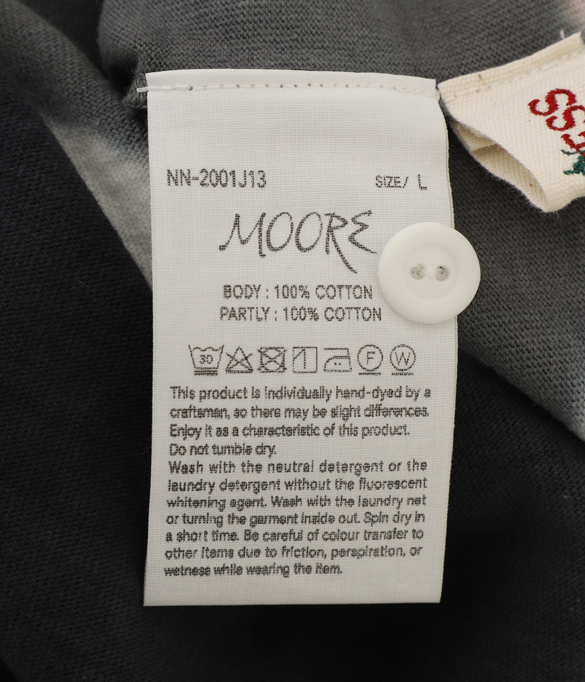 NICENESS ナイスネス MOORE ラガーシャツ ラグビーシャツ MOORE / ムーア ( 注染ラグビーシャツ ) | NICENESS(ナイスネス