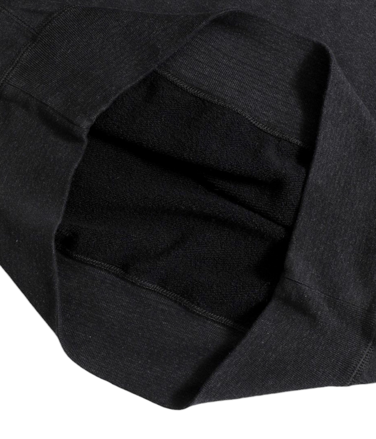 NICENESS SKID コットンシルクスウェット BLACK NICENESS SKID シルクスウェット プルオーバー(BLACK)