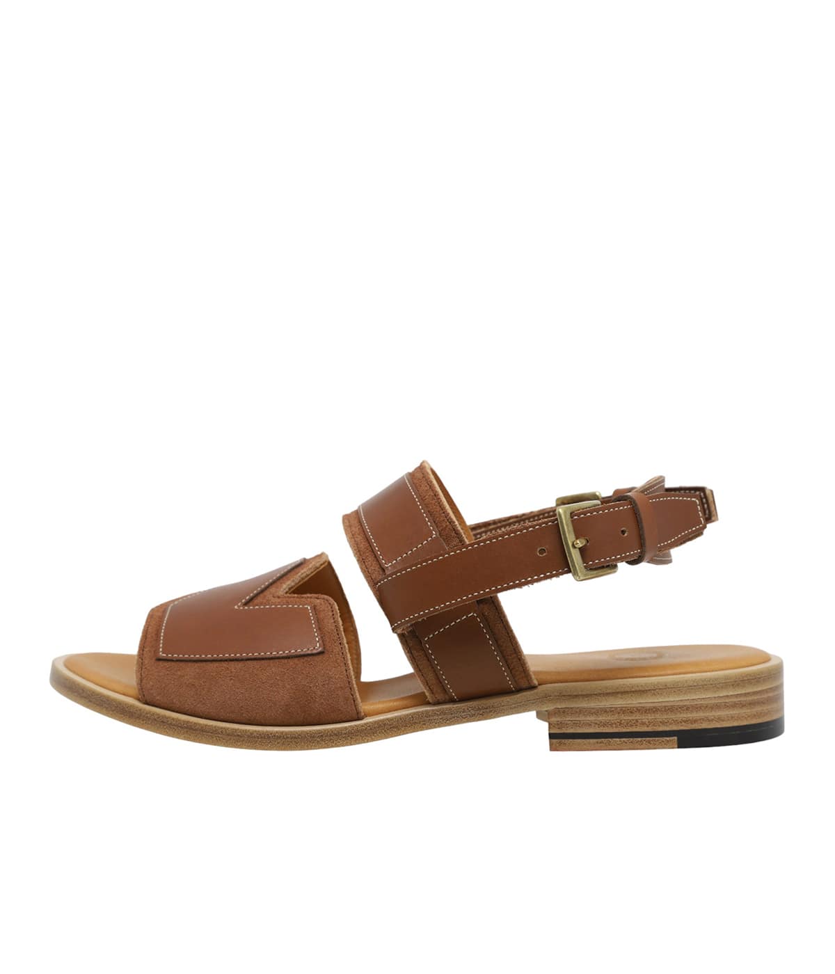 NICENESS BALLARD NNレザーサンダル NICENESS BALLARD (NNレザーサンダル) DK BROWN