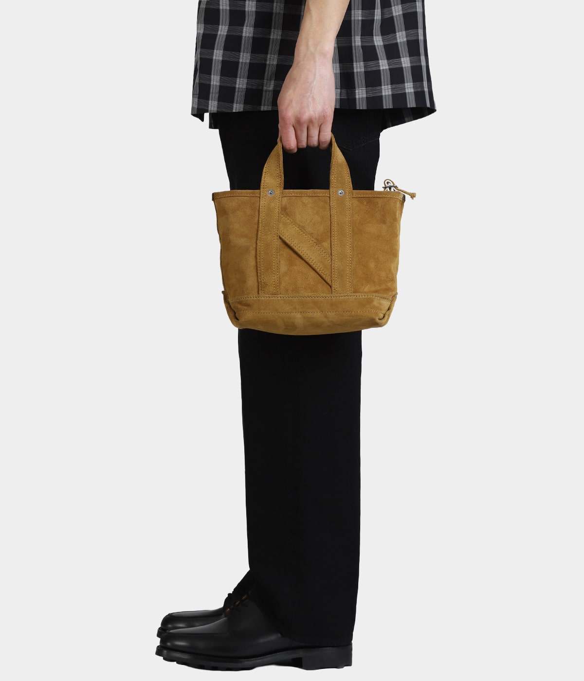 M.S.LEDZ / M.S.レッズ (スエードレザー NNショルダートートバッグ