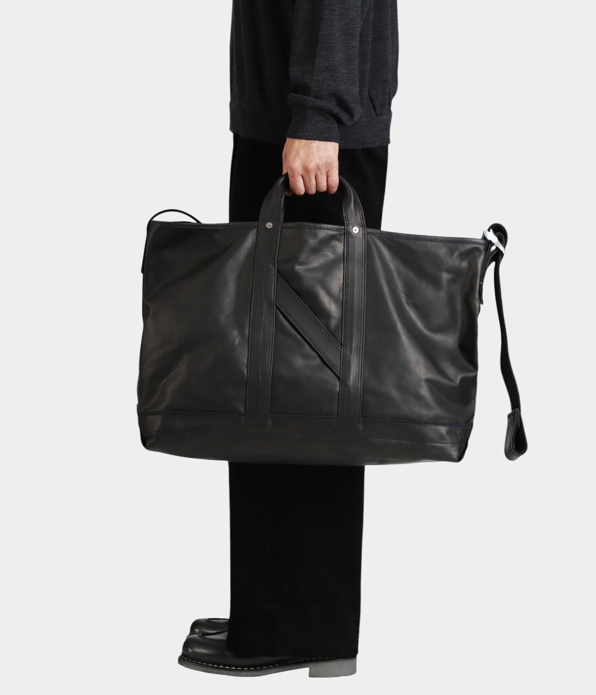 O.LEDZ / O.レッズ ( オイルドレザーショルダートートバッグ