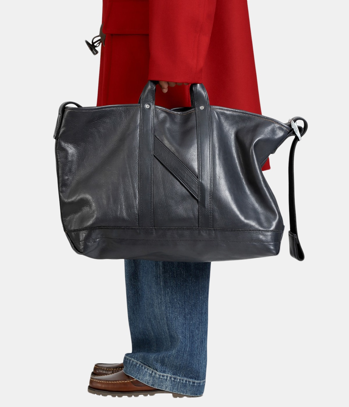 NICENESS T.LEDZ ブラウン トートバッグ Fサイズ NICENESS T.LEDZ ブラウン トートバッグ Fサイズ