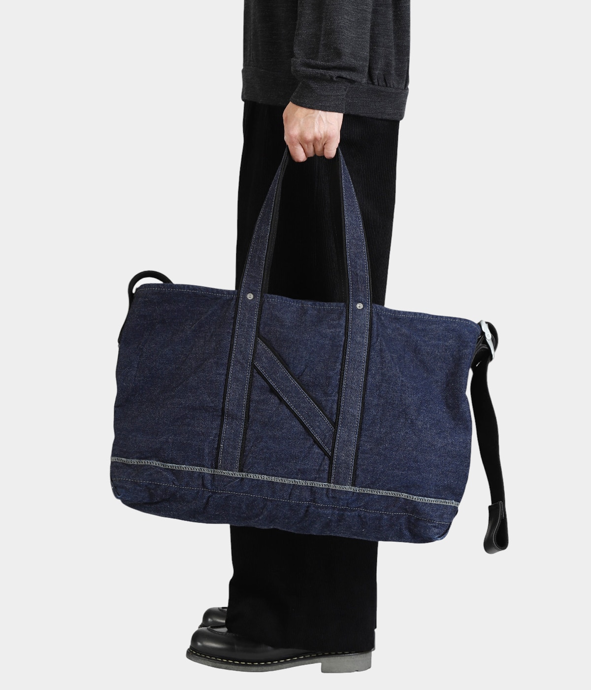 I.LANDS / I.ランズ ( 14oz デニム ショルダートートバッグ