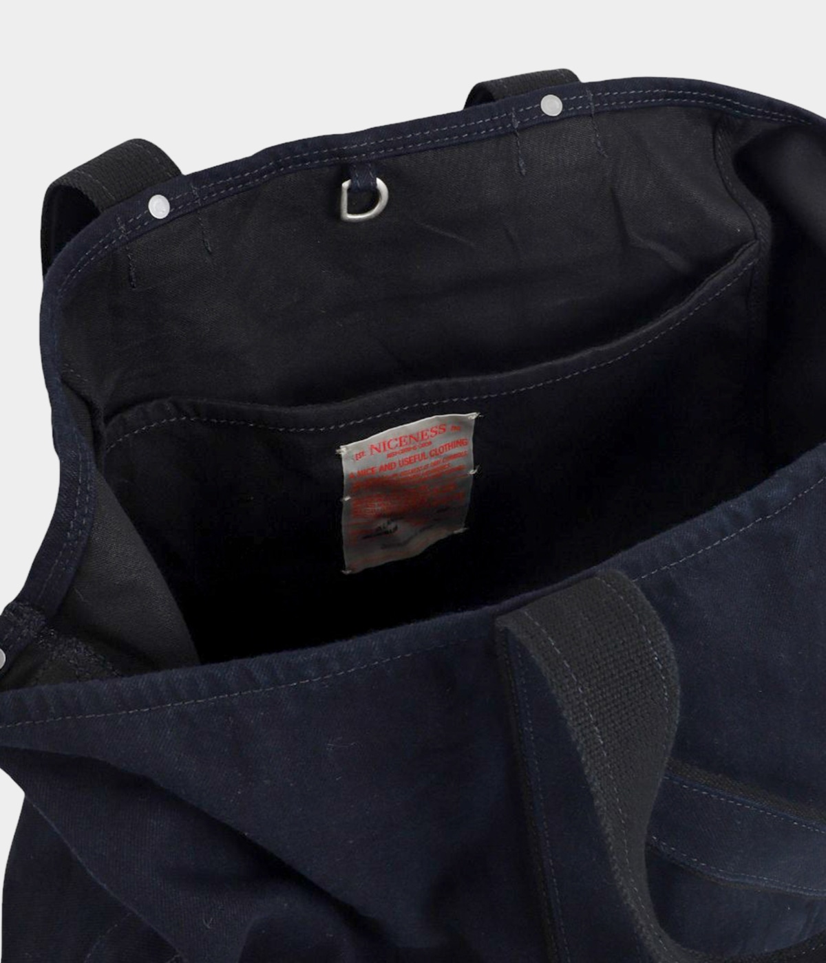 D.LANDS / D.ランズ ( オーバーダイデニム ショルダートートバッグ