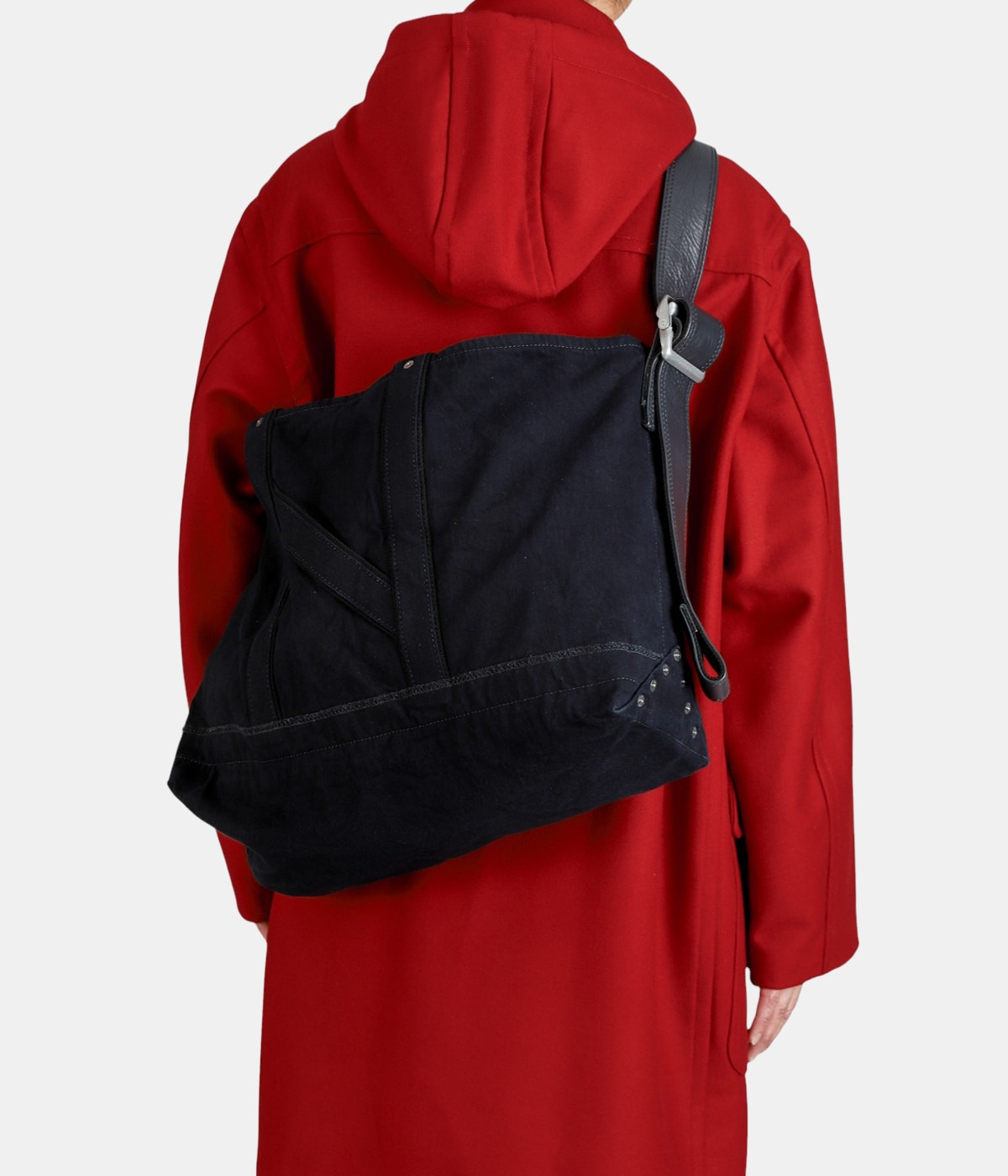 D.LANDS / D.ランズ ( オーバーダイデニム ショルダートートバッグ