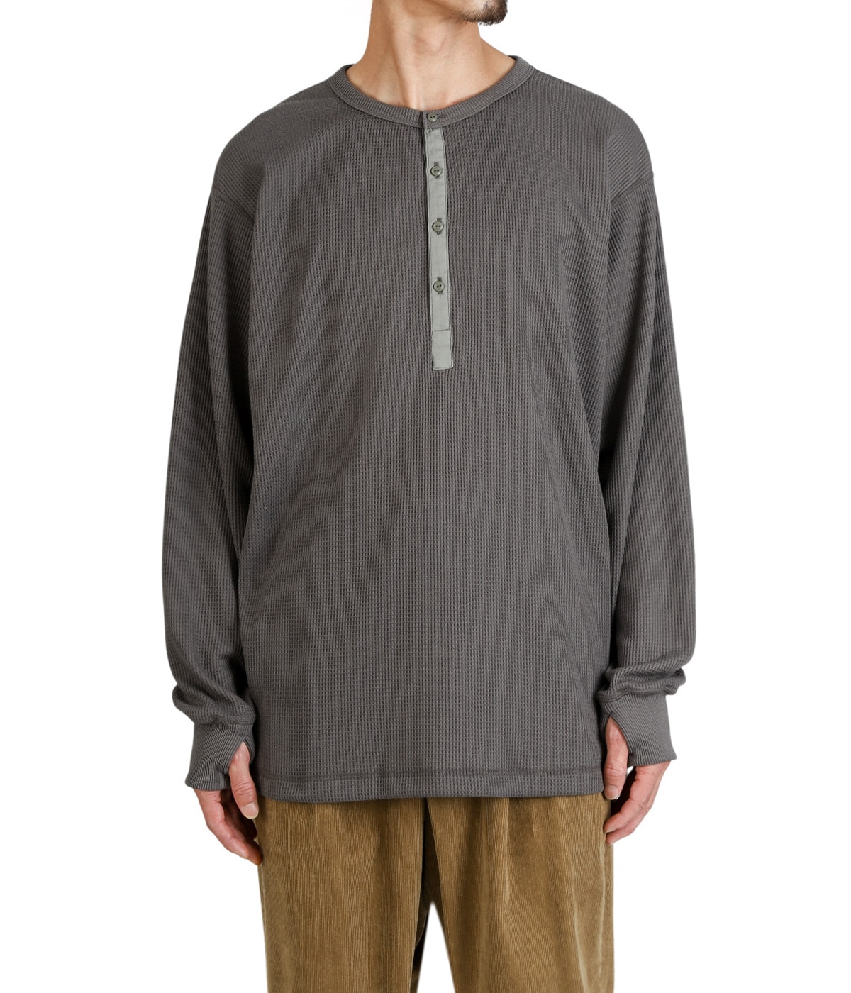 DWELLER L/S HENRY NECK TEE POLARTEC THERMAL PRO | nonnative(ノン