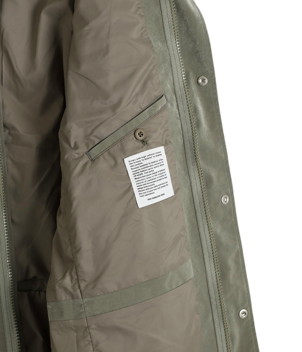N様 TROOPER COAT P/N SPLITTING TAFFETA WITH GORE-TEX WINDSTOPPER