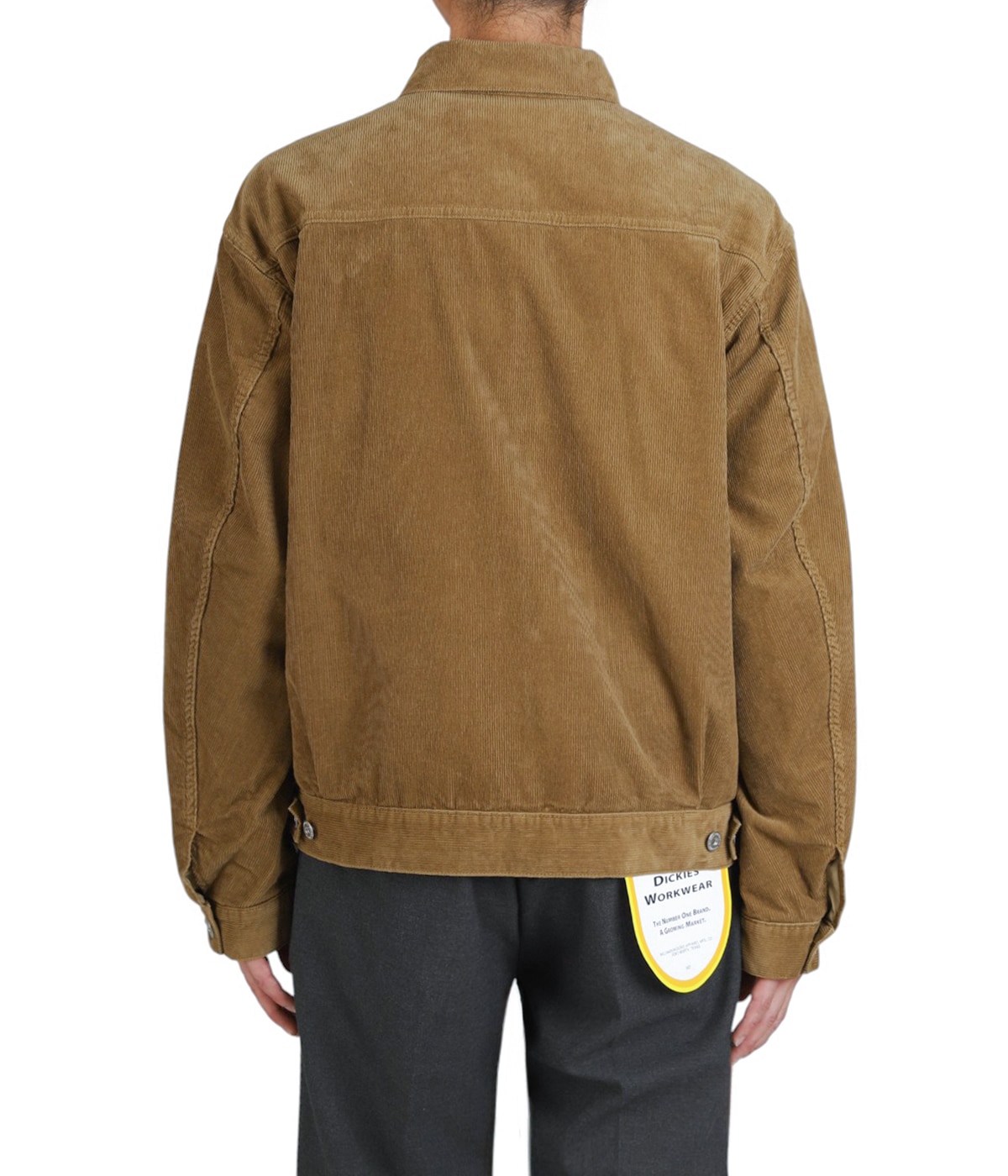 ジャケット・アウター TRUCKER BLOUSON T/C CORD SOLFUR DYED VW TRUCKER BLOUSON COTTON CORD SULFUR DYE WITH WINDSTOPPER