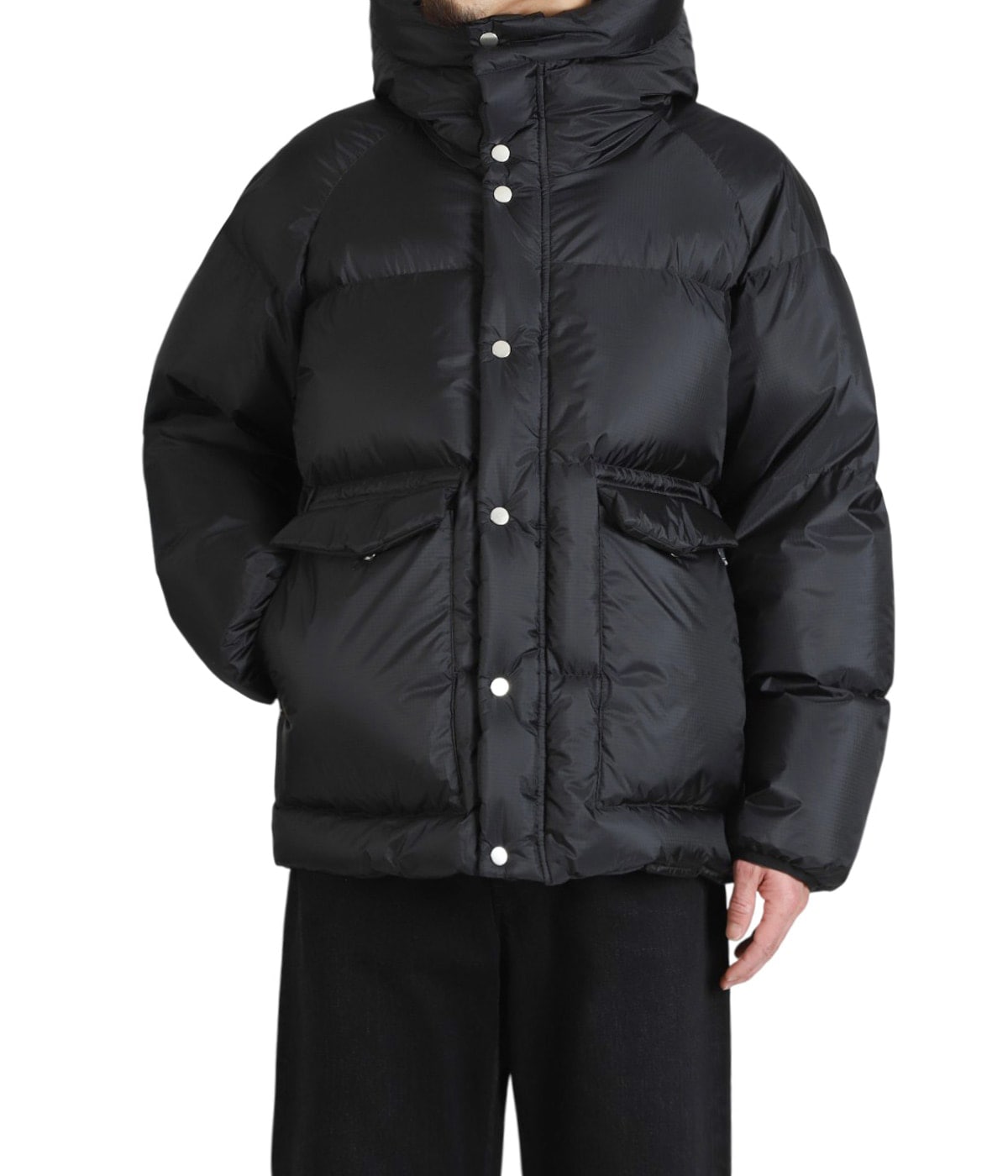 EXPLORER DOWN JACKET NYLON RIPSTOP WITH WINDSTOPPER 2L | nonnative