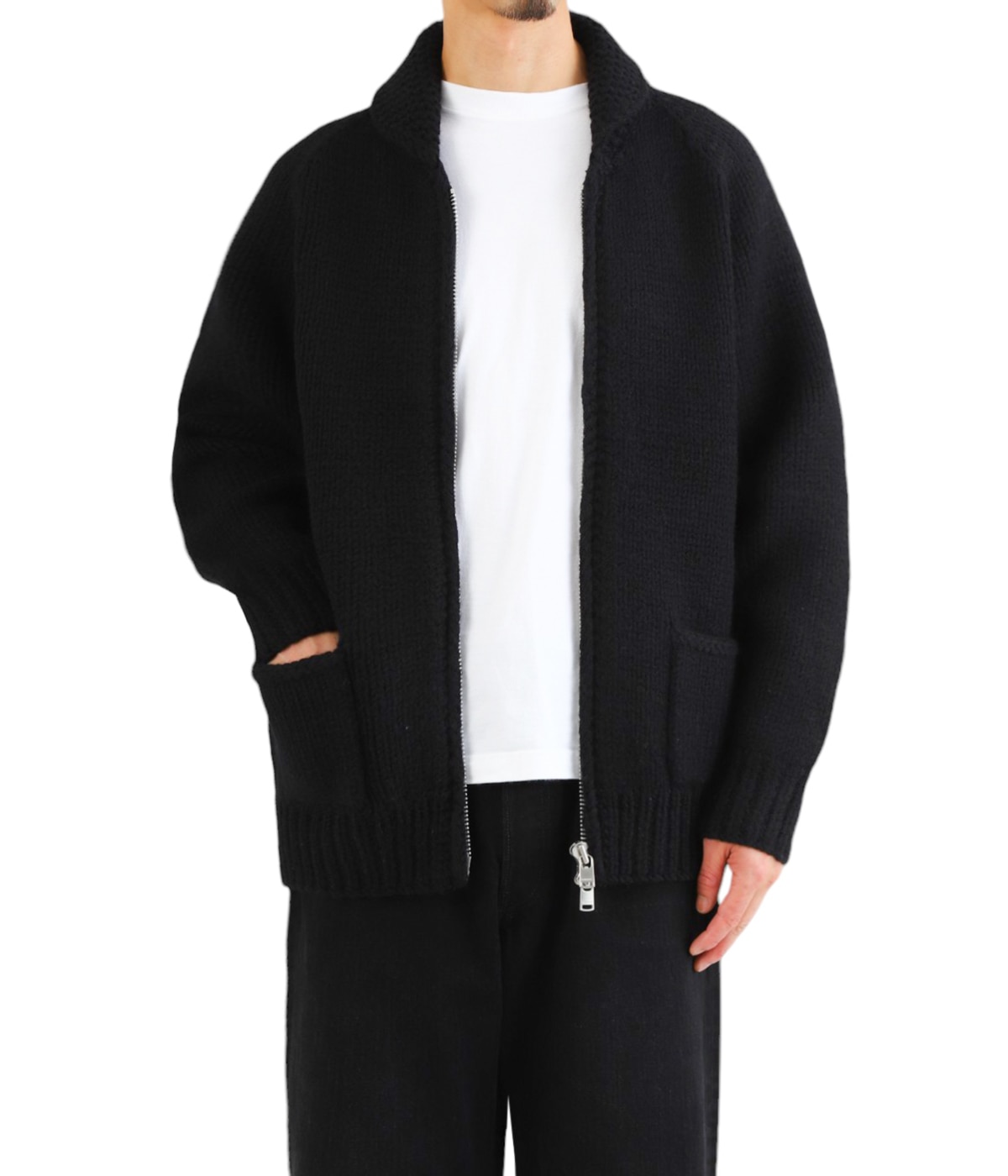 【24AW/新品】nonnative ノンネイティブ カウチンニット ADVENTURER HAND-KNIT COWICHAN SWEATER WOOL YARN | nonnative