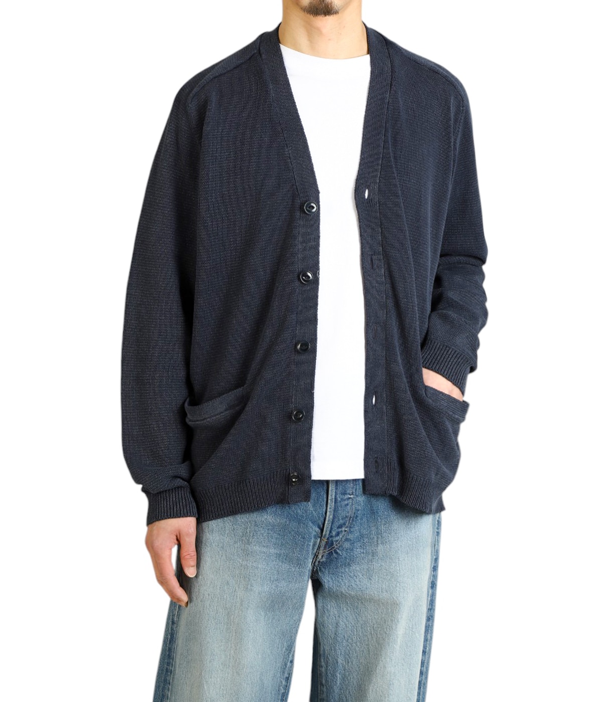 DWELLER CARDIGAN COTTON YARN | nonnative(ノンネイティブ