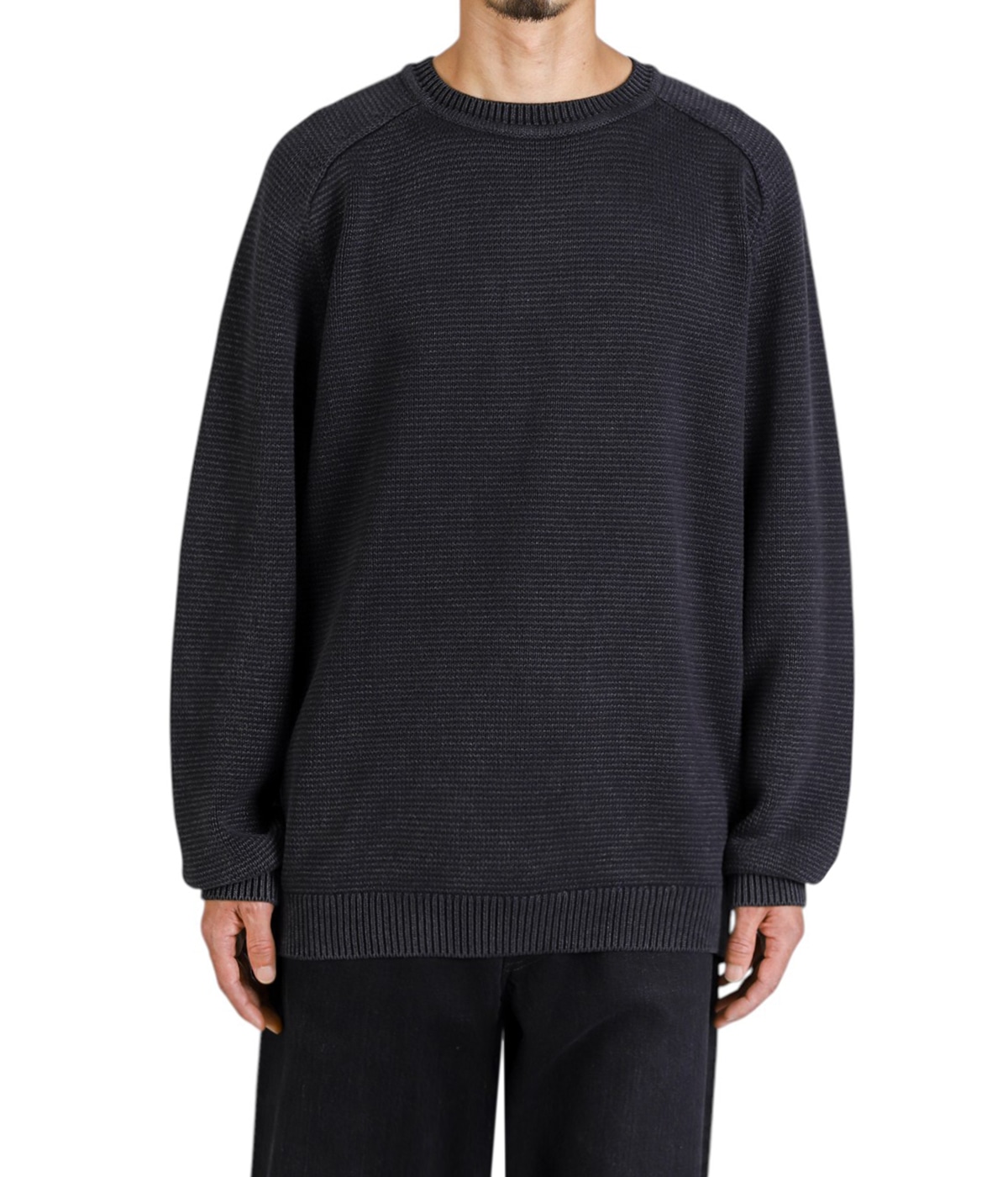 WORKER PULLOVER SWEATER COTTON YARN | nonnative(ノンネイティブ