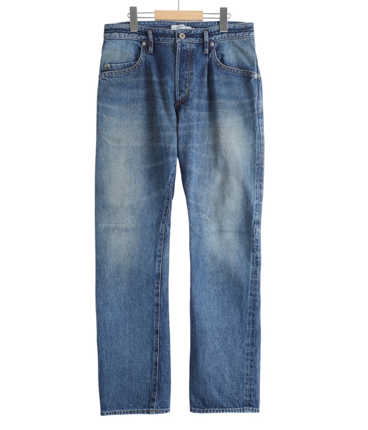 DWELLER 5P JEANS TP COTTON 13.5oz SELVEDGE DENIM VW LIGHT