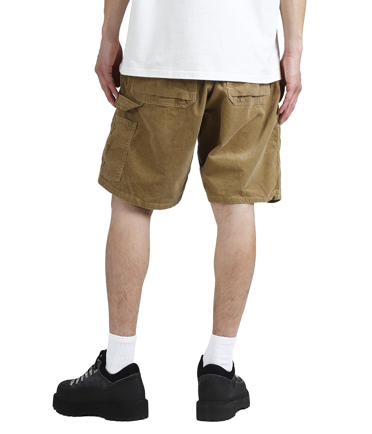 WORKER SHORTS COTTON CORD SULFUR DYE | nonnative(ノンネイティブ