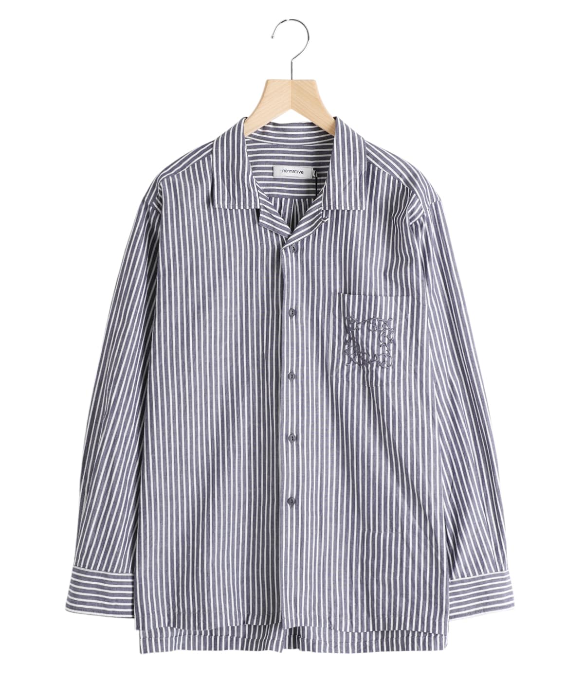 nonnative WORKER SHIRT 2 チェック 半袖 シャツ グレー 6_000000026516.jpg?1750817337