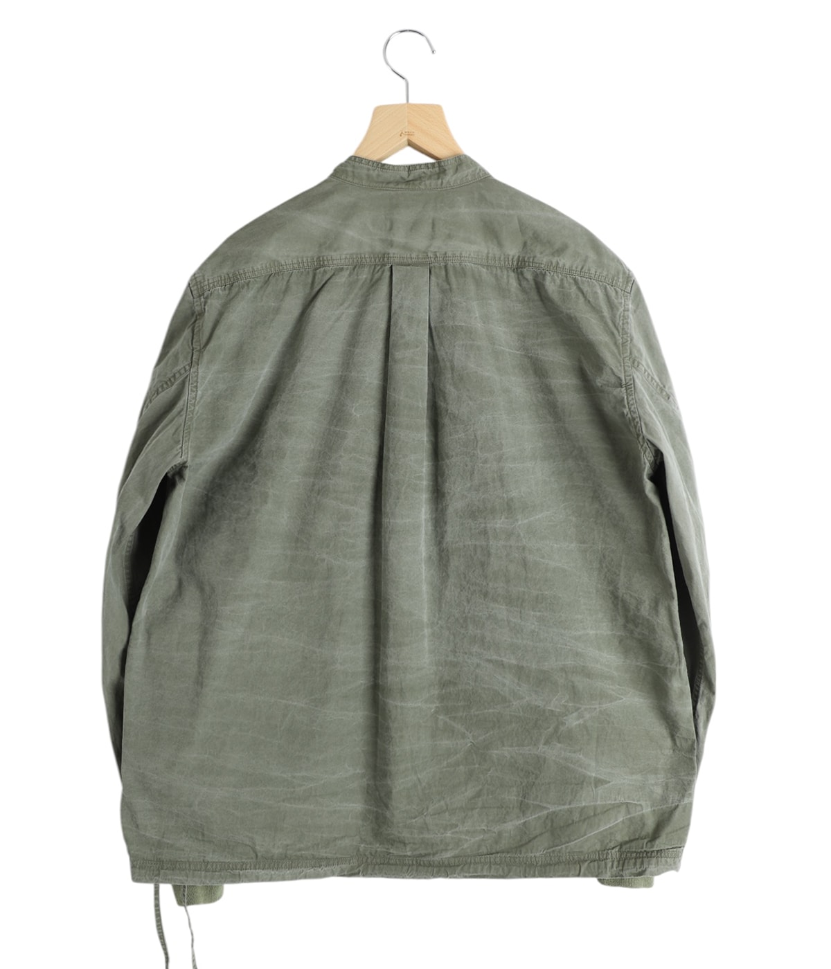 TROOPER SHIRT JACKET COTTON TYPEWRITER SULFUR DYE