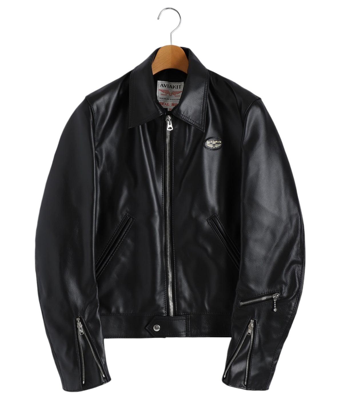 Lewis Leathers ブラックレザージャケット　トラッカー　ライダース 曜日割引対象外】 ルイスレザー Lewis Leathers ライトニング