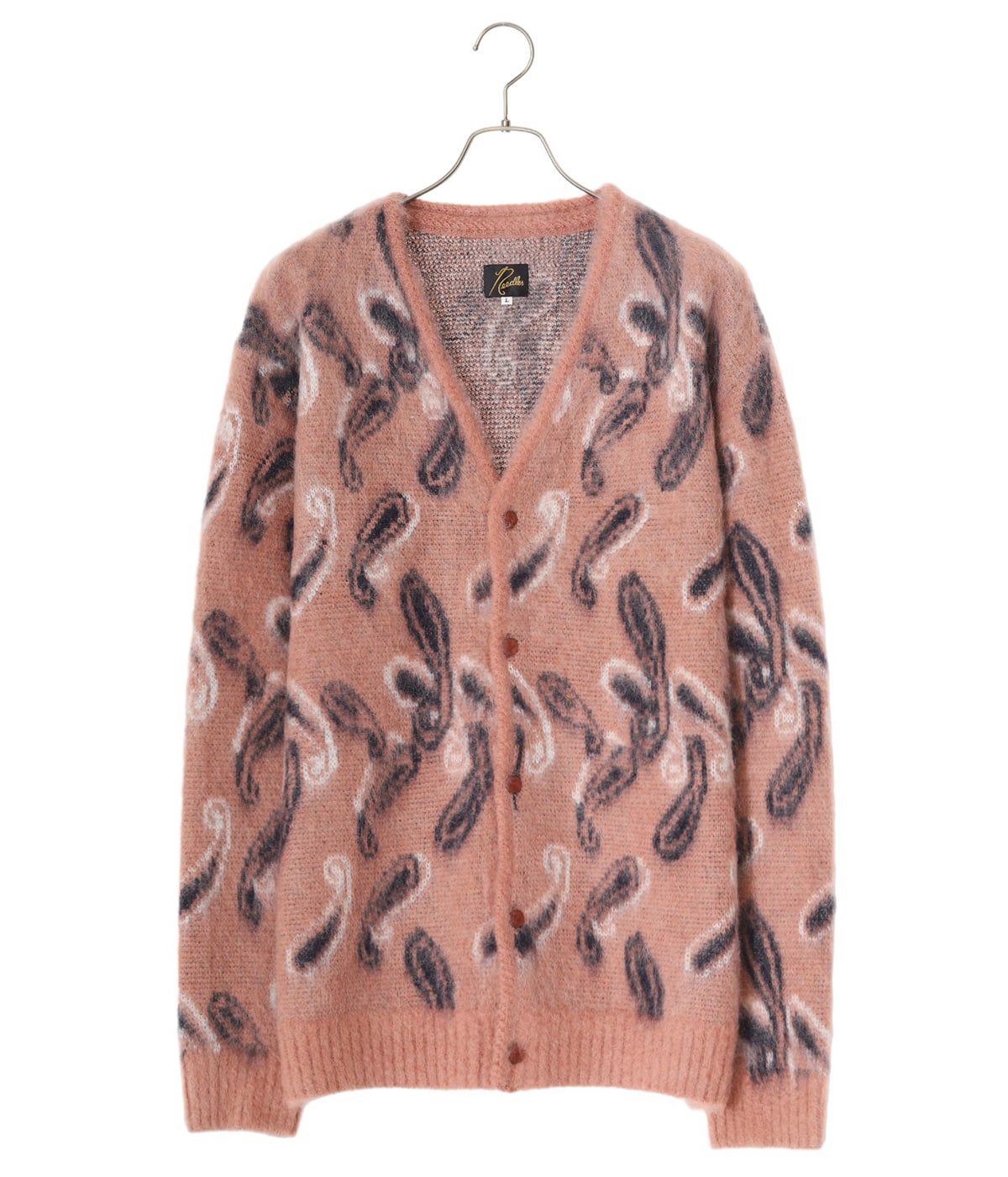 Needles 花柄カーディガン Mサイズ Needles ニードルズ 23AW Mohair Cardigan モヘアカーディガン