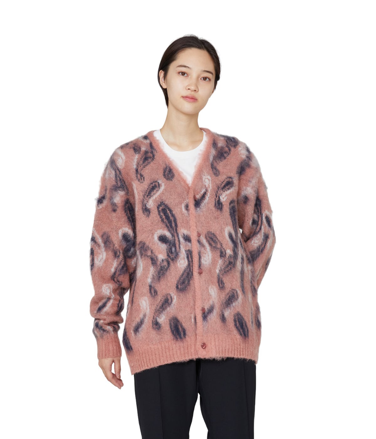 新品未使用 NEEDLES ニードルズ モヘアカーディガンsize:L Mohair Cardigan - Paisley | NEEDLES(ニードルズ) / トップス